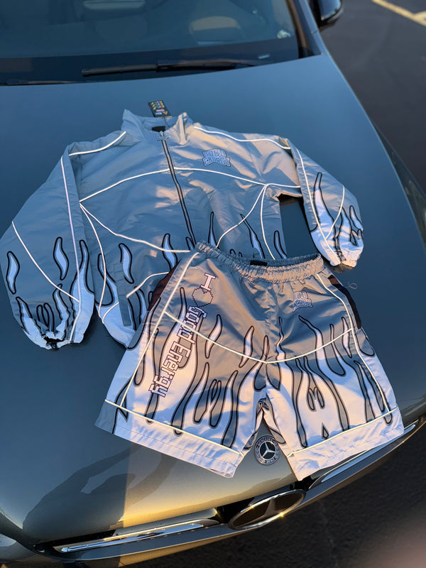 On Fire Set ( Gray/White )