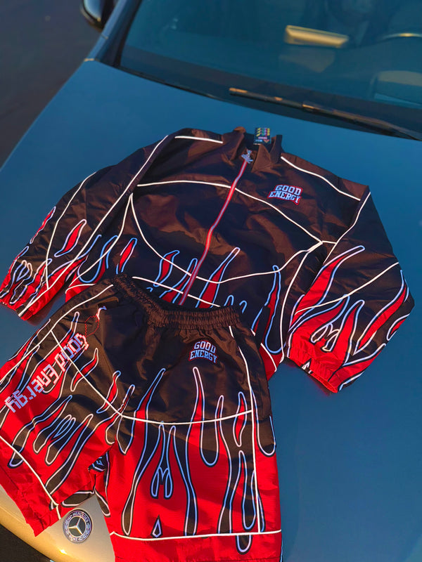 On Fire Set (Black/Red)