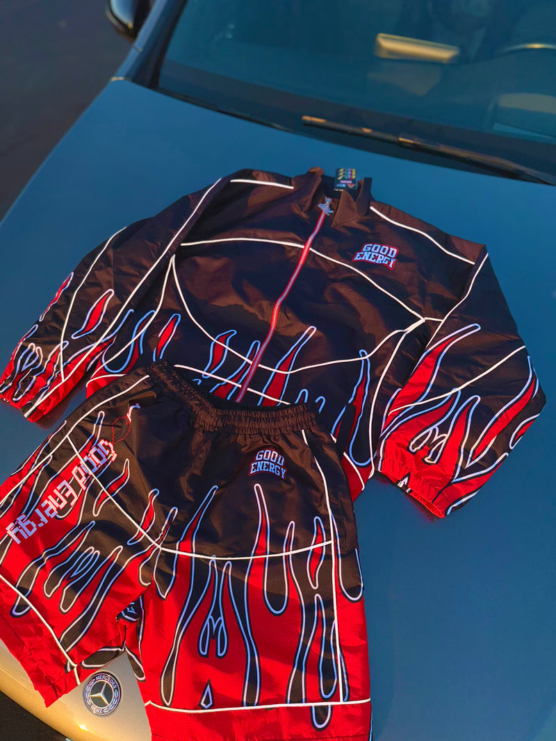 On Fire Set (Black/Red)