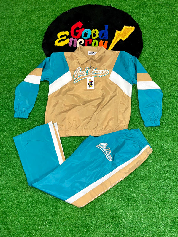 Zzzt Energy Set Sand/Teal